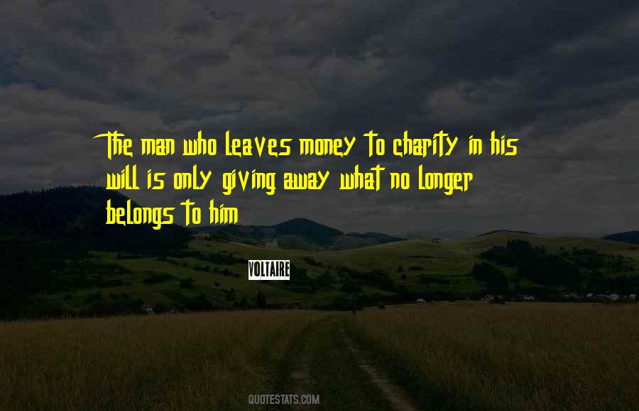 Giving Money To Charity Quotes #93518