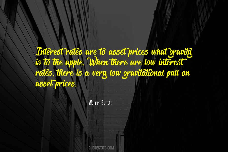 Quotes About Low Interest Rates #1340848
