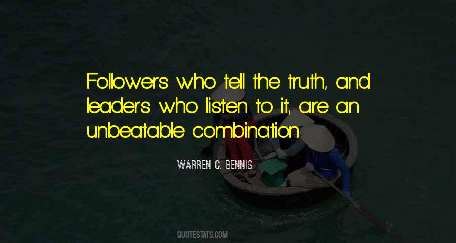 Quotes About Leaders And Followers #1120330