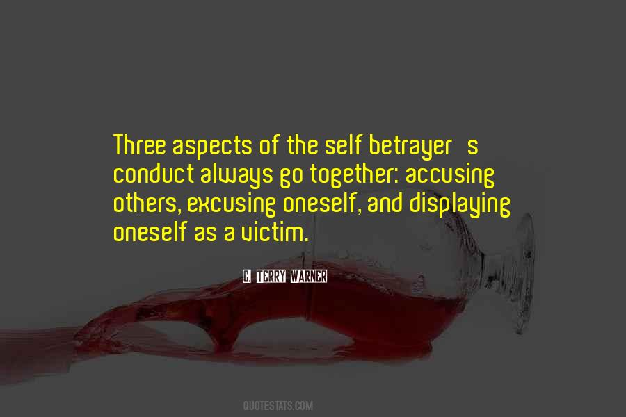 Self Betrayal Quotes #1614968