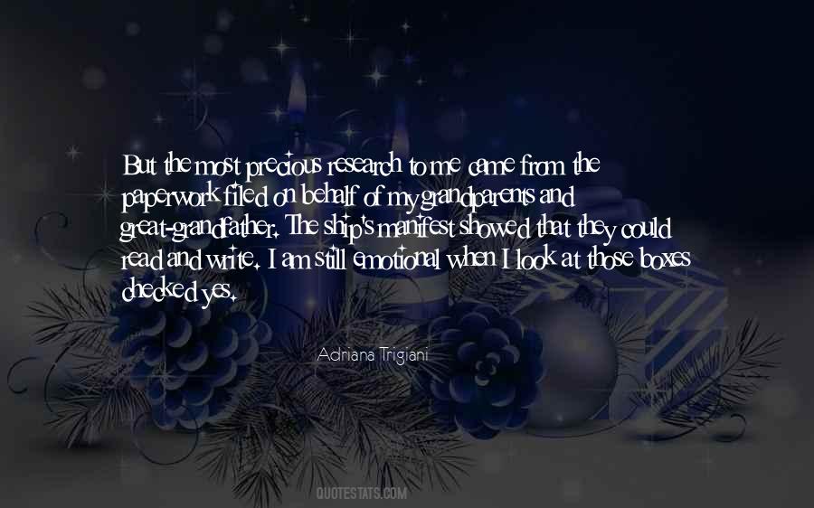 Quotes About Trigiani #1021040