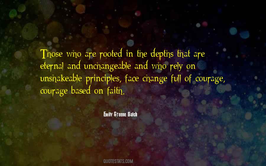 Rooted In Faith Quotes #1702818