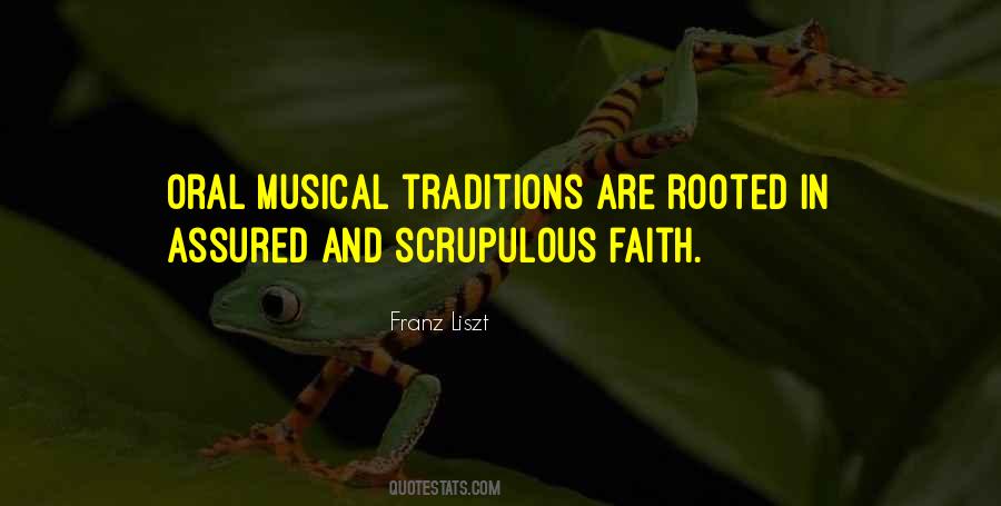 Rooted In Faith Quotes #9458