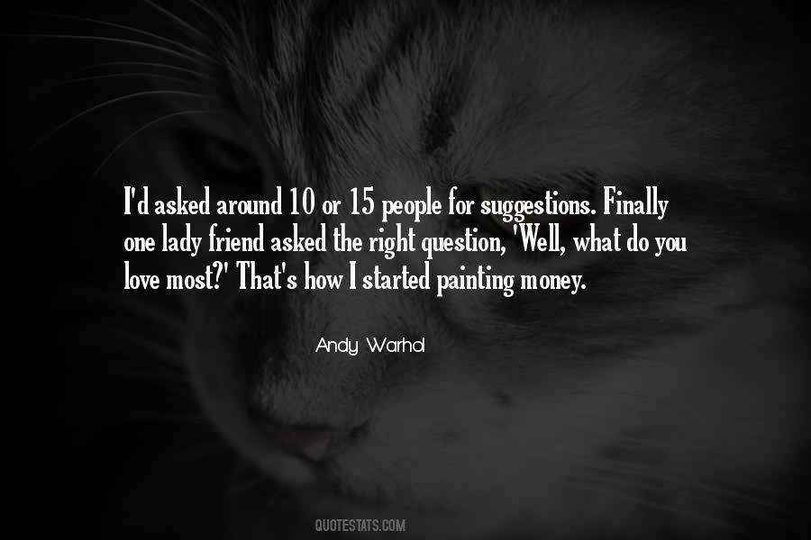 Quotes About Love Andy Warhol #137471