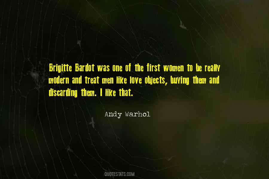 Quotes About Love Andy Warhol #484898