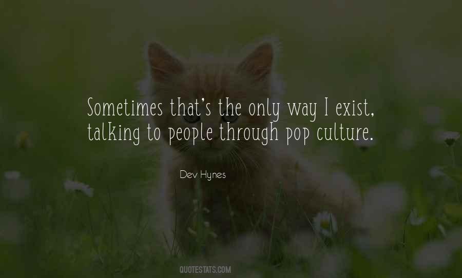 Quotes About Pop Culture #1547379