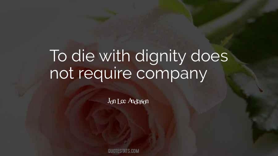 Quotes About Dignity #1653313