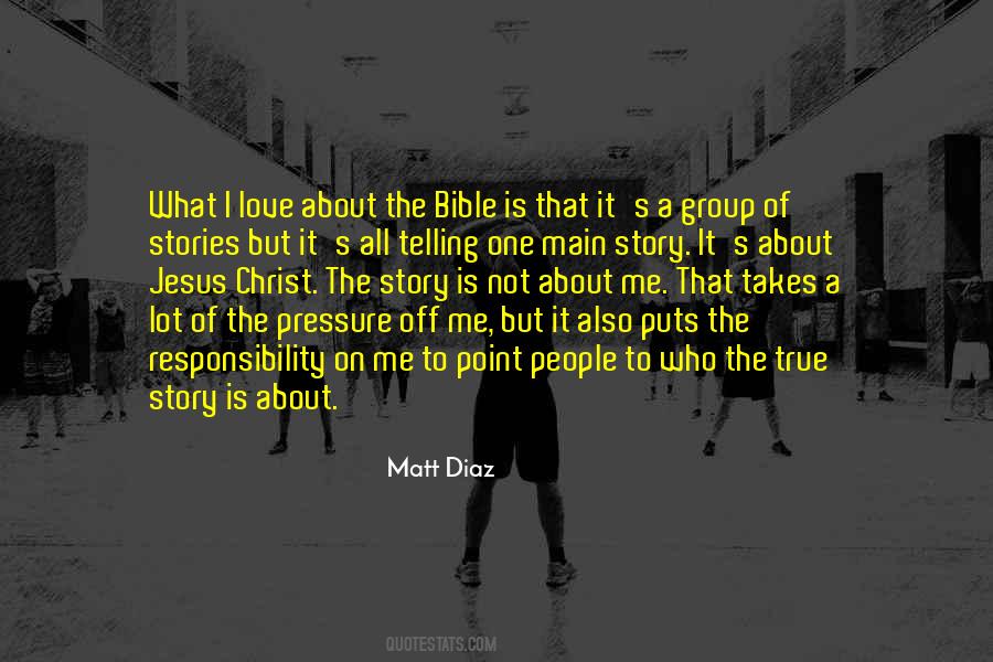 Story About Jesus Quotes #799858