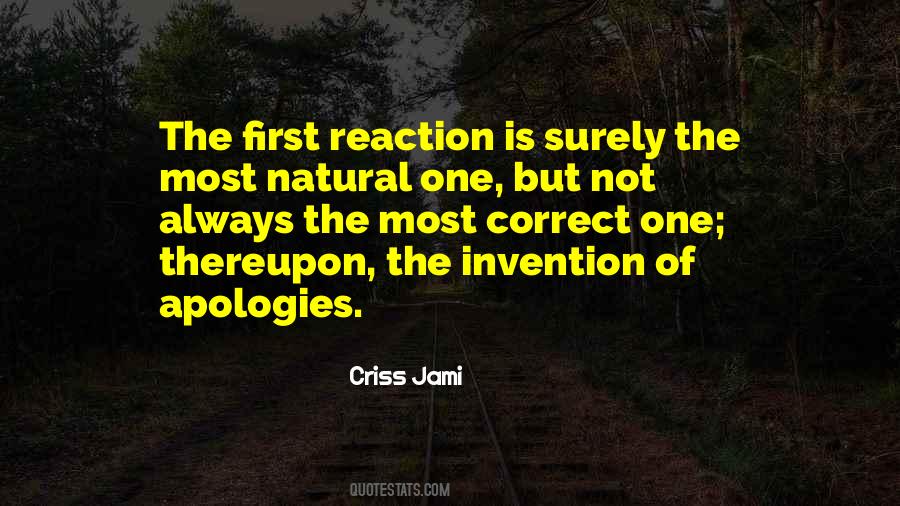 Quotes About Apologizing For Who You Are #307787