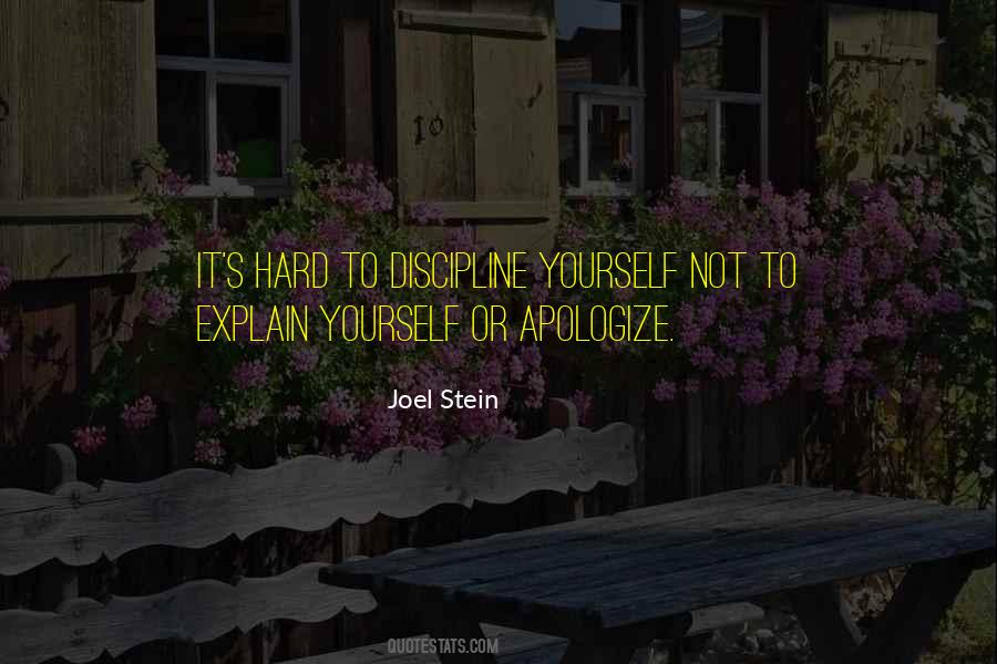 Quotes About Apologizing For Who You Are #71711