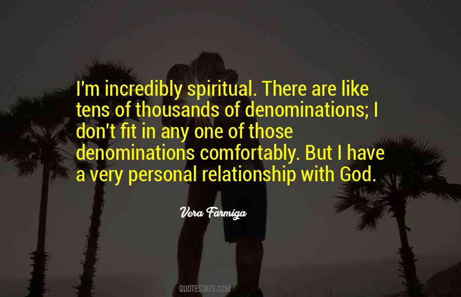 Quotes About Personal Relationship With God #1454624