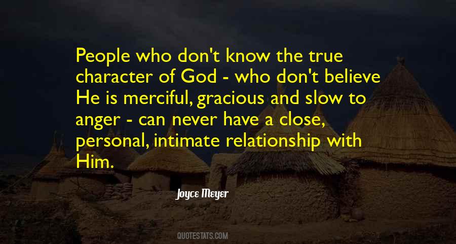Quotes About Personal Relationship With God #280506