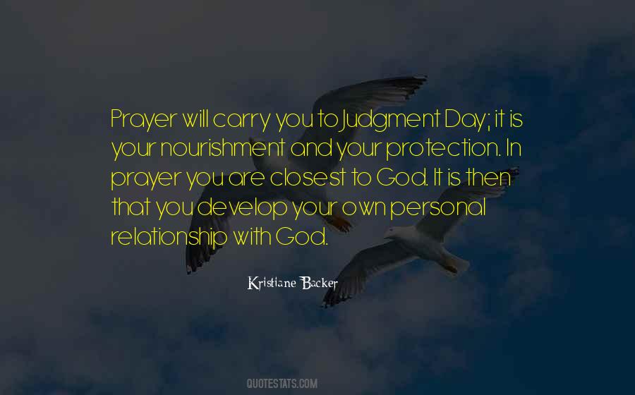 Quotes About Personal Relationship With God #384760