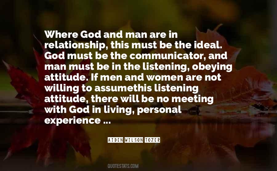 Quotes About Personal Relationship With God #830333
