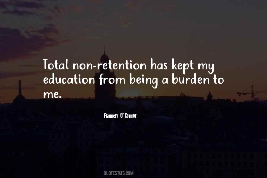 Quotes About Retention #1123823