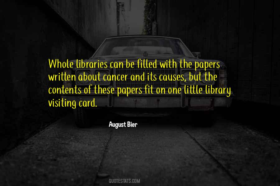Quotes About Library Cards #1418269