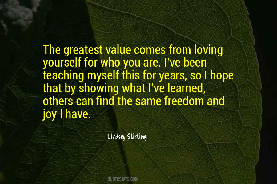 Quotes About Loving Yourself And Others #1676553