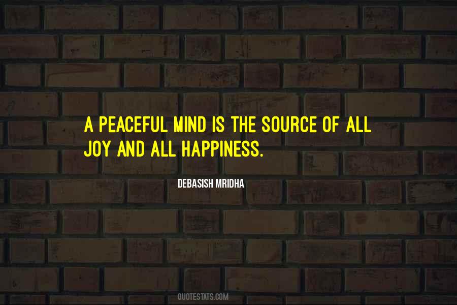 Quotes About Peace Joy And Happiness #1722255