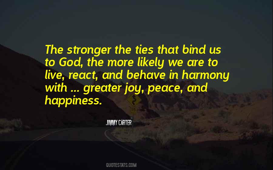 Quotes About Peace Joy And Happiness #58445