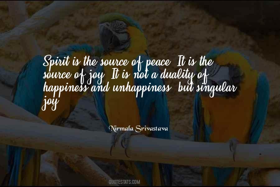 Quotes About Peace Joy And Happiness #702206