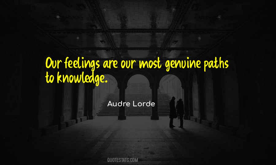 Quotes About Genuine Feelings #1302185