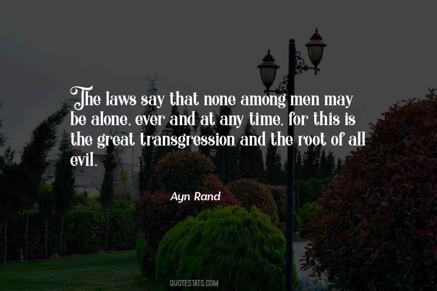 The Root Of Evil Quotes #539128