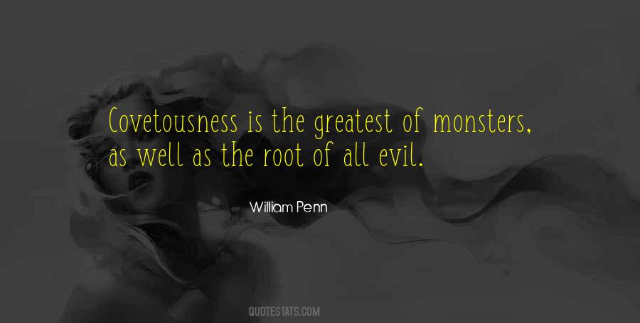 The Root Of Evil Quotes #684487