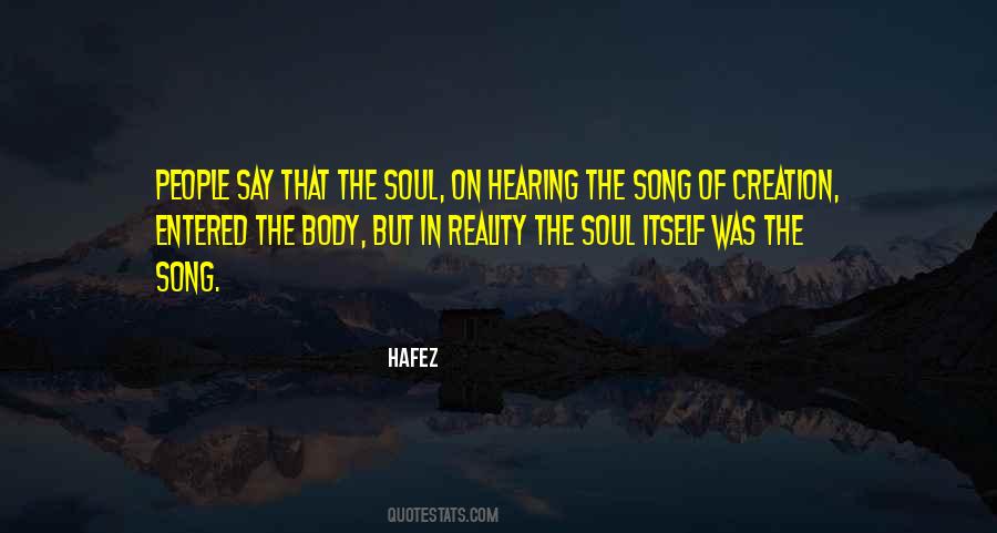 Song Of The Soul Quotes #1034312