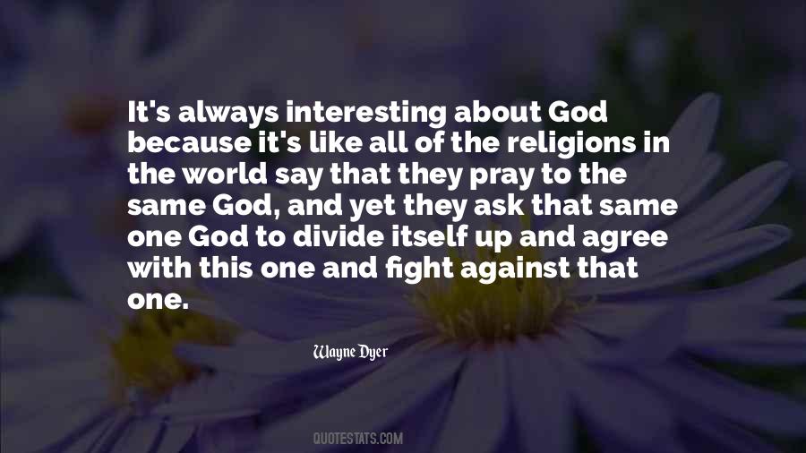 Quotes About World Religions #706591