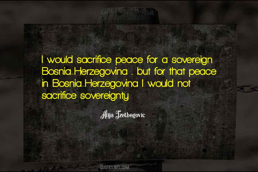 Quotes About Bosnia And Herzegovina #1593074