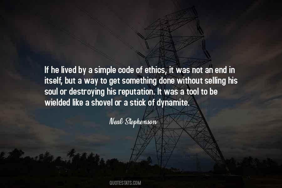 Quotes About Code Of Ethics #1028596