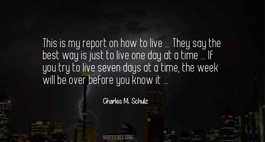 Quotes About The Best Way To Live #879489
