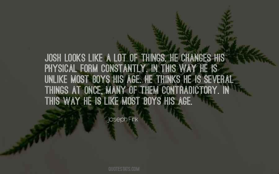 Quotes About Josh #1017485