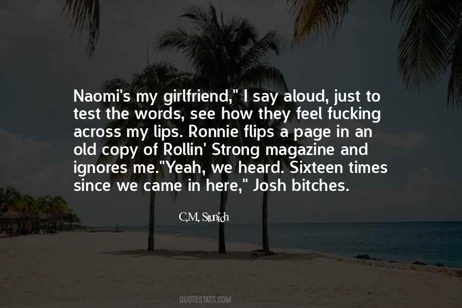 Quotes About Josh #1199875