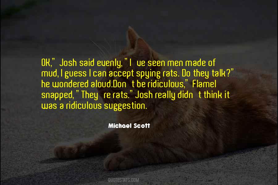 Quotes About Josh #1465104