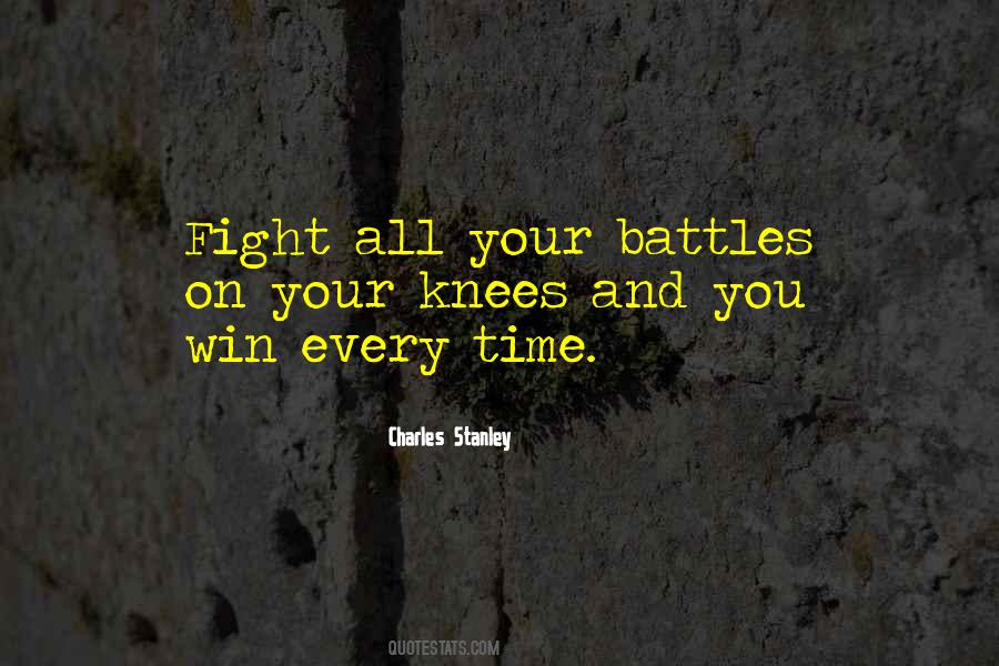 Quotes About Winning Battles #609332