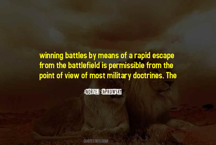 Quotes About Winning Battles #976032