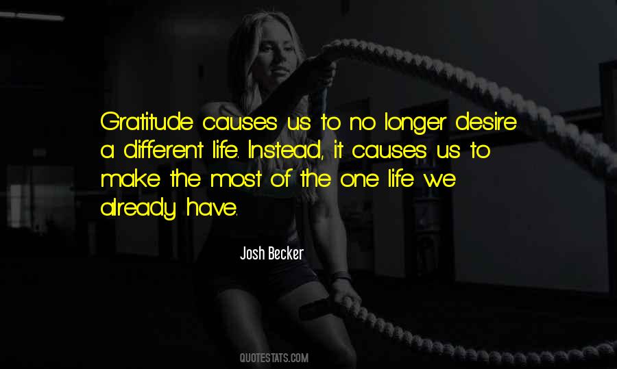 A Different Life Quotes #173671