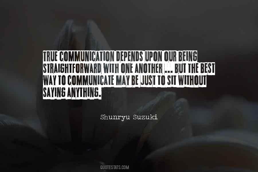 Quotes About Communication #1675330