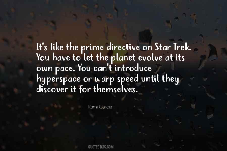 Quotes About The Prime Directive #1471599