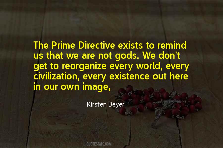 Quotes About The Prime Directive #991680