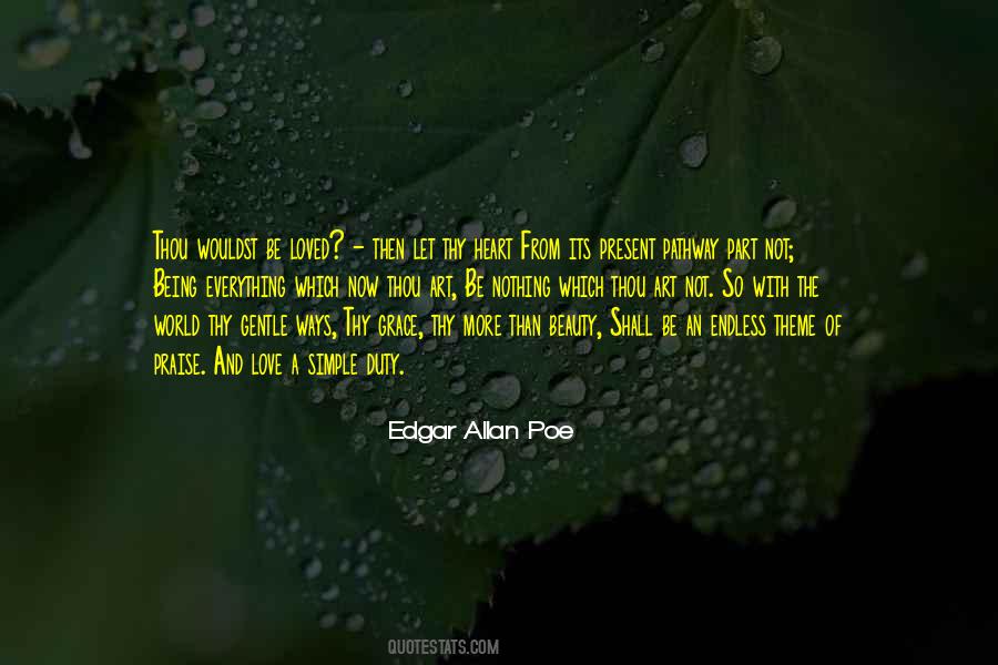 Quotes About Beauty Edgar Allan Poe #603643