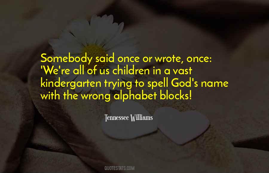 God S Name Quotes #228470