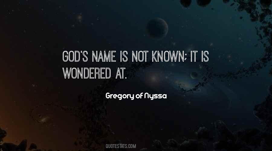 God S Name Quotes #565965