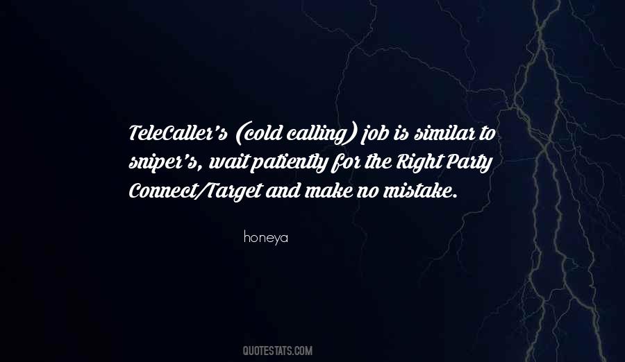 Quotes About Cold Calling #414648