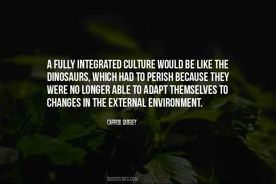 Quotes About External Environment #1359219