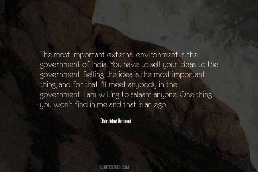 Quotes About External Environment #350159