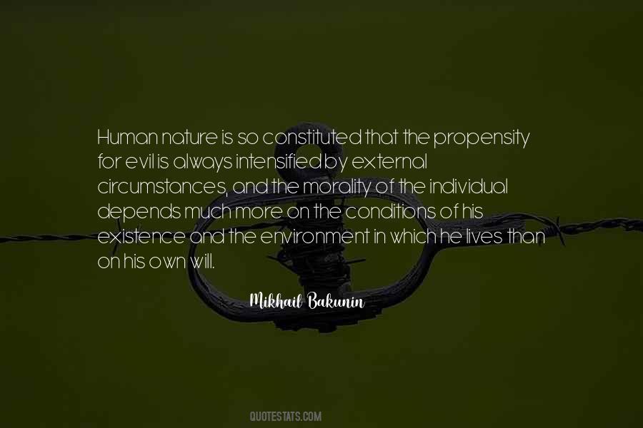 Quotes About External Environment #640677