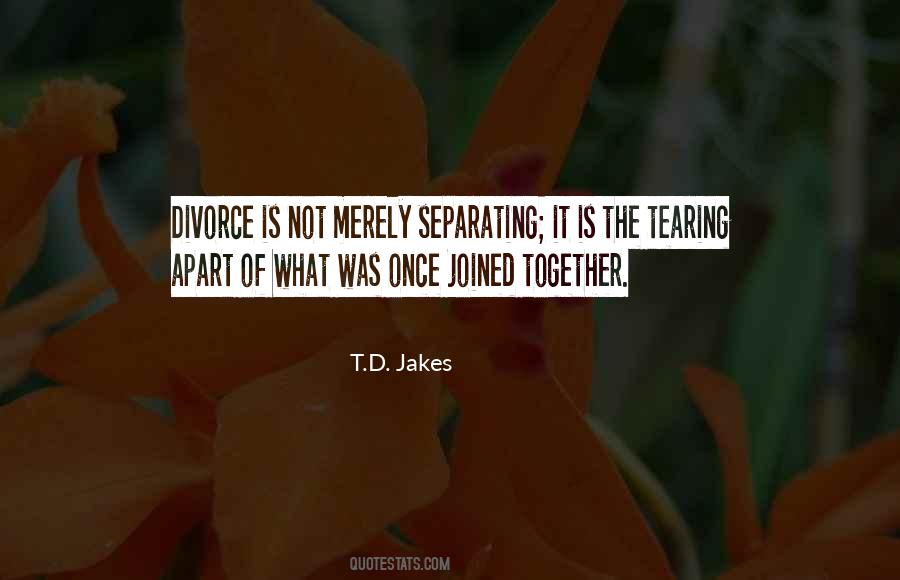 Quotes About Separating #1068549