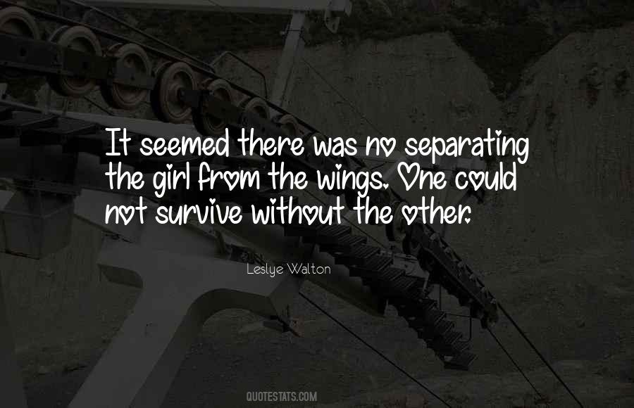 Quotes About Separating #1163769